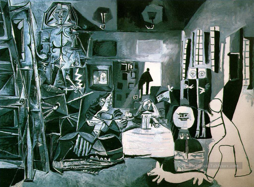 Las Meninas Après Velazquez 1957 cubisme Pablo Picasso Peintures à l'huile